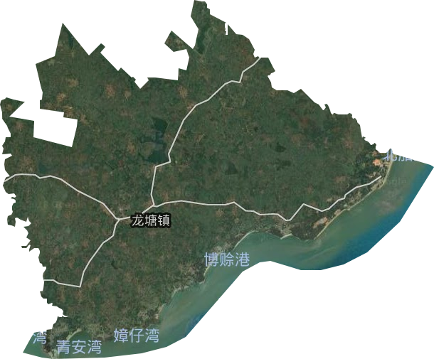 龍塘鎮衛星圖