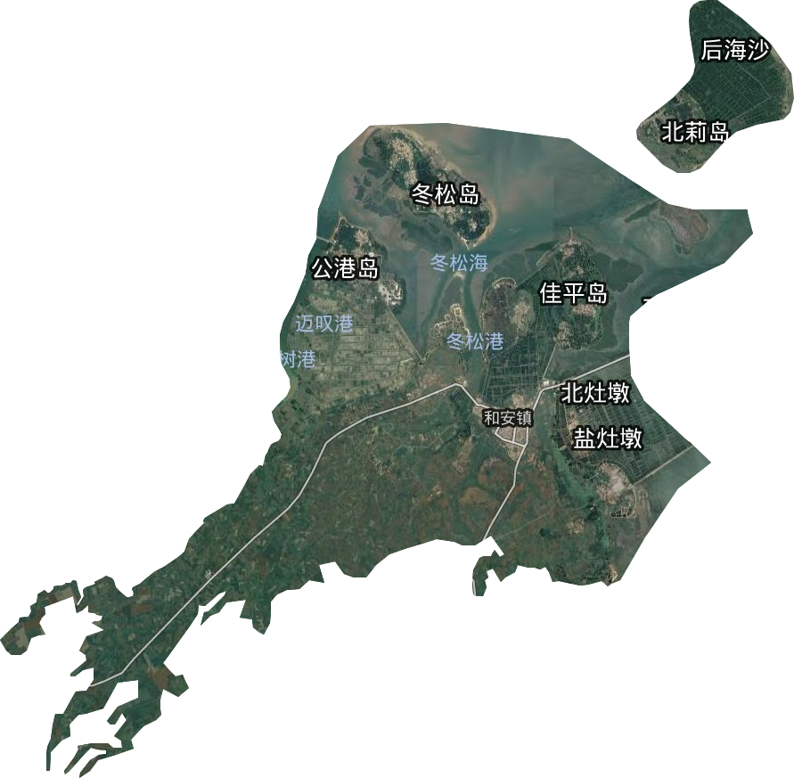 和安鎮(zhèn)衛(wèi)星圖