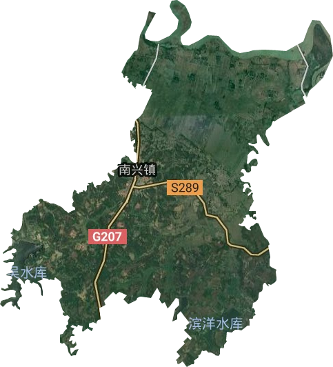 南興鎮衛星圖