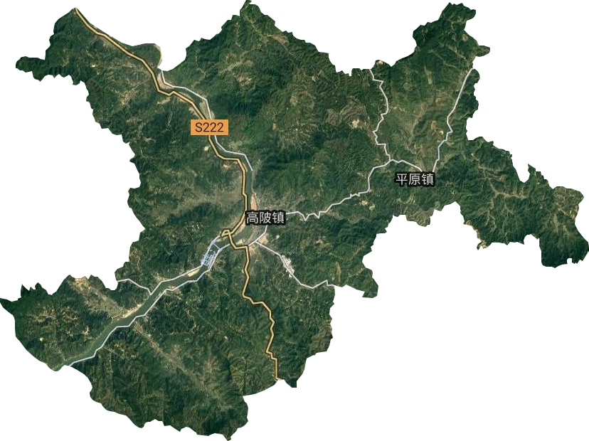 高陂鎮衛星圖