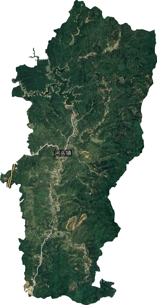 河頭鎮衛星圖