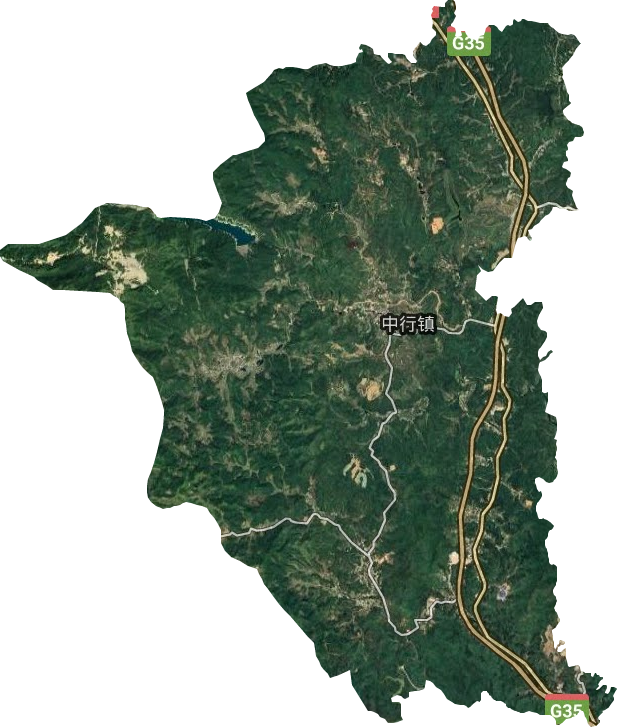 中行鎮衛星圖