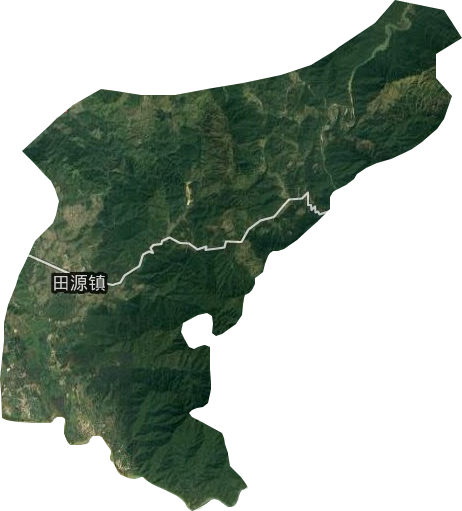 田源鎮(zhèn)衛(wèi)星圖
