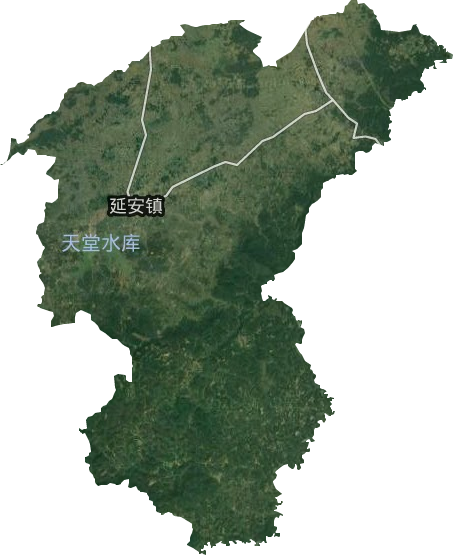 延安鎮衛星圖