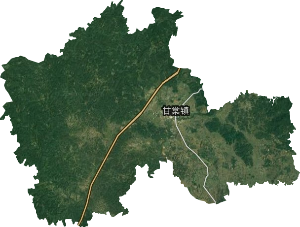 甘棠鎮衛星圖