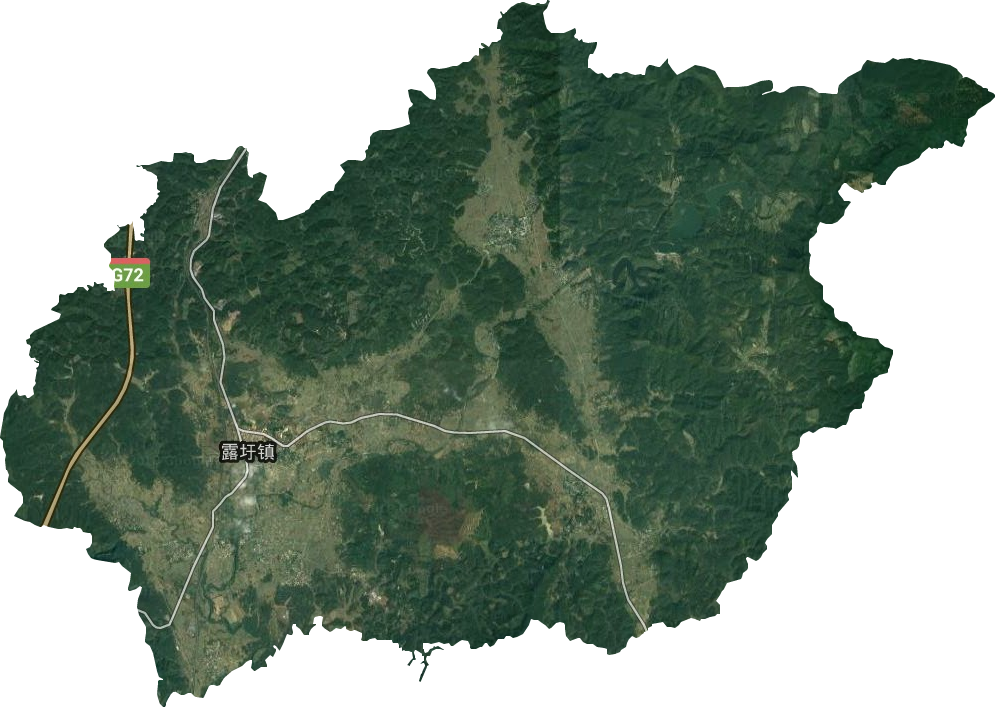 露圩鎮衛星圖