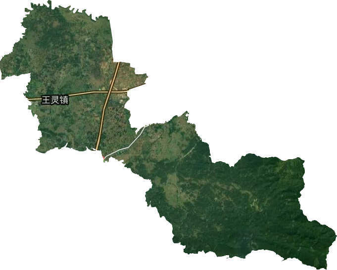 王靈鎮(zhèn)衛(wèi)星圖