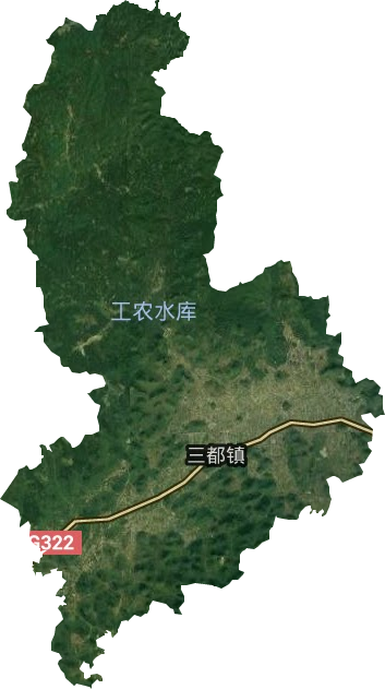 三都鎮衛星圖