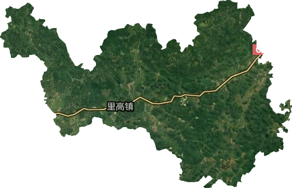 里高鎮(zhèn)衛(wèi)星圖