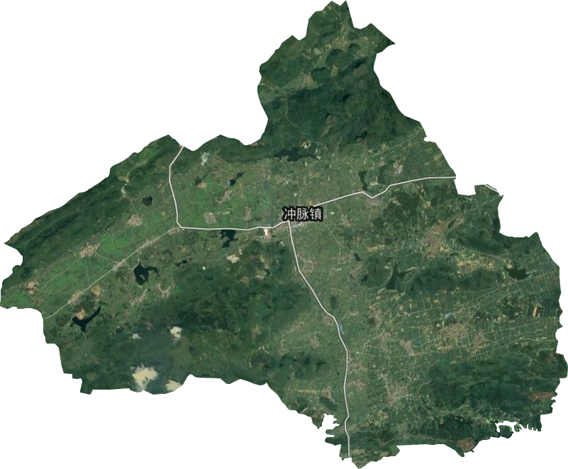 沖脈鎮(zhèn)衛(wèi)星圖