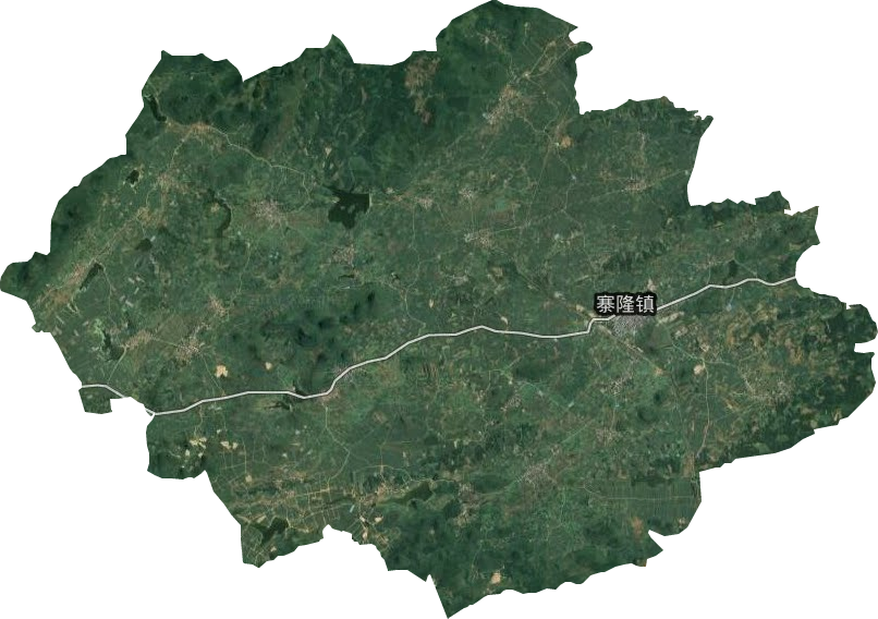 寨隆鎮(zhèn)衛(wèi)星圖
