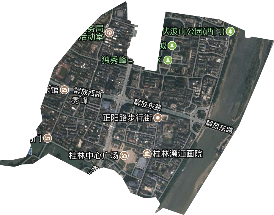 秀峰街道衛(wèi)星圖