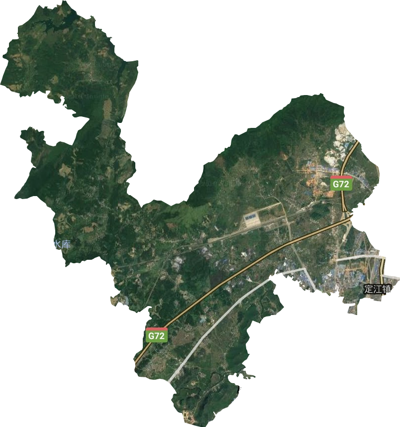 定江鎮衛星圖
