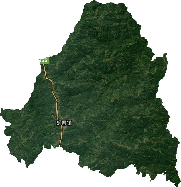獅寨鎮(zhèn)衛(wèi)星圖