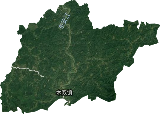 木雙鎮衛星圖