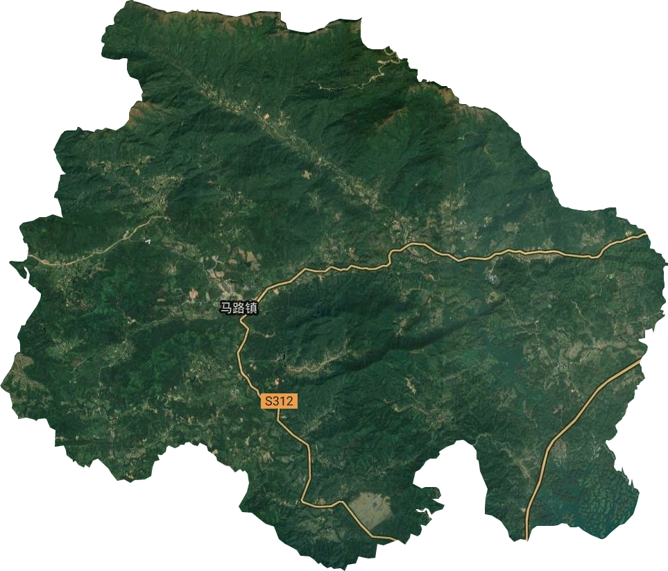 馬路鎮衛星圖