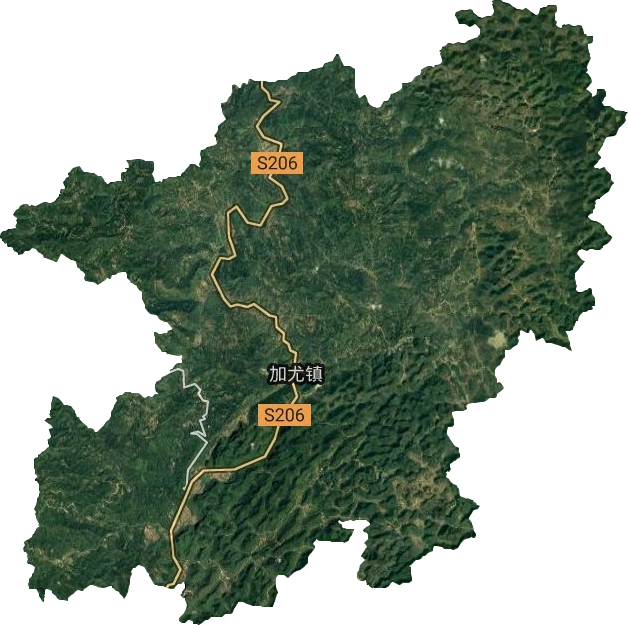 加尤鎮衛星圖