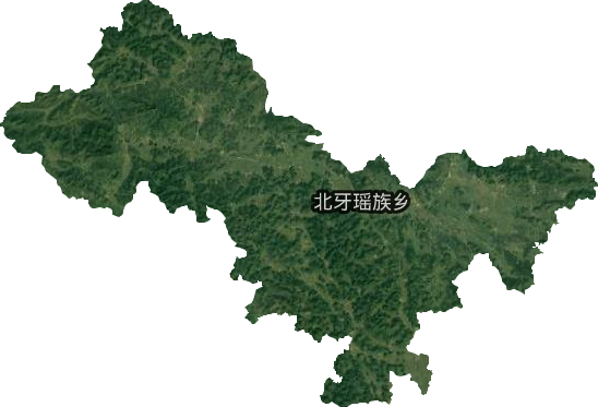 北牙瑤族鄉(xiāng)衛(wèi)星圖