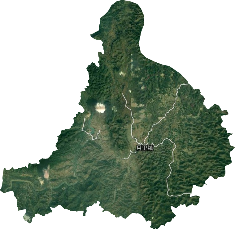 月里鎮(zhèn)衛(wèi)星圖