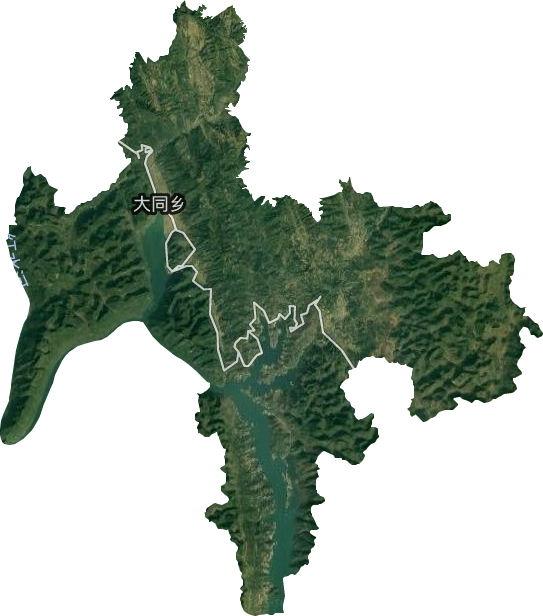 大同鄉(xiāng)衛(wèi)星圖