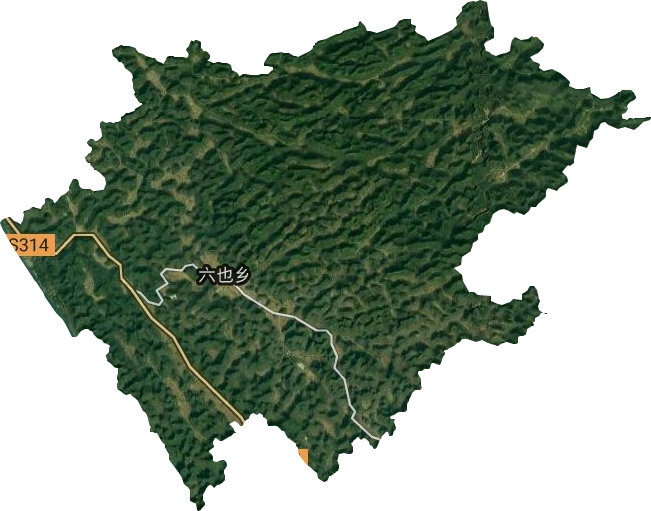 六也鄉衛星圖