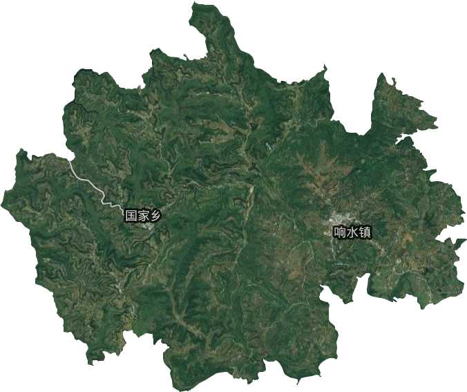 響水鎮衛星圖