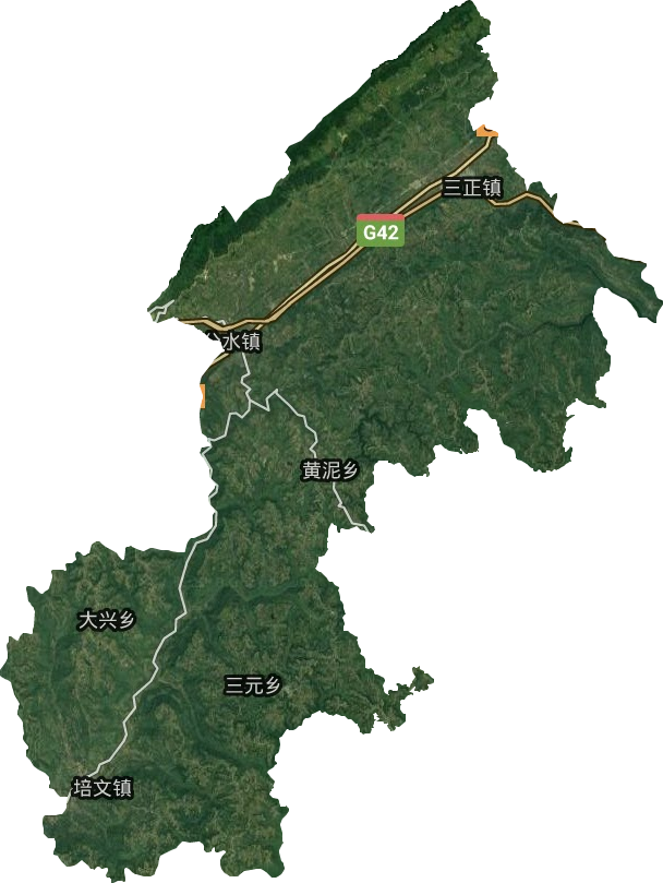 分水鎮(zhèn)衛(wèi)星圖