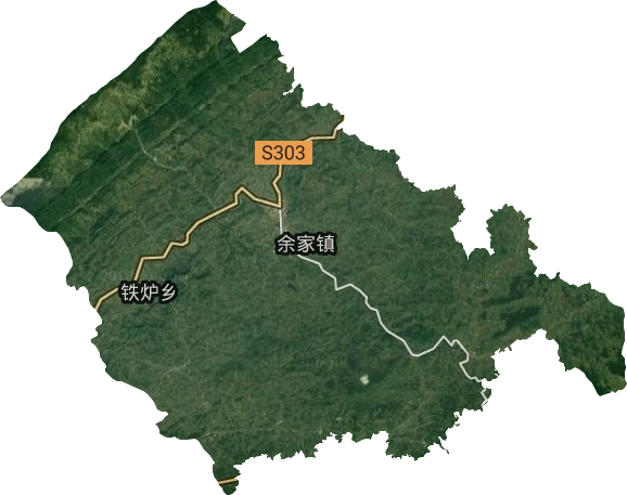 余家鎮(zhèn)衛(wèi)星圖