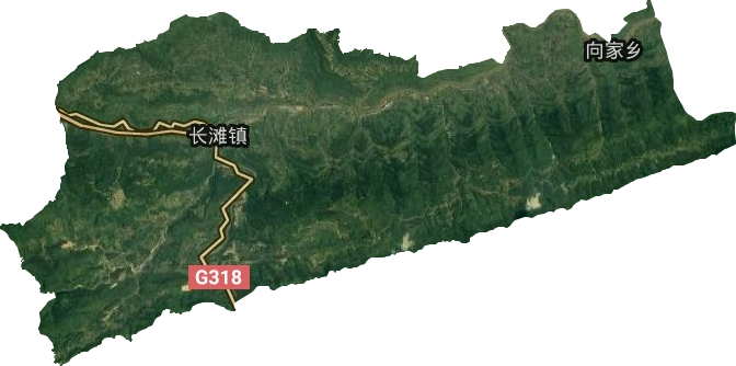 長灘鎮(zhèn)衛(wèi)星圖