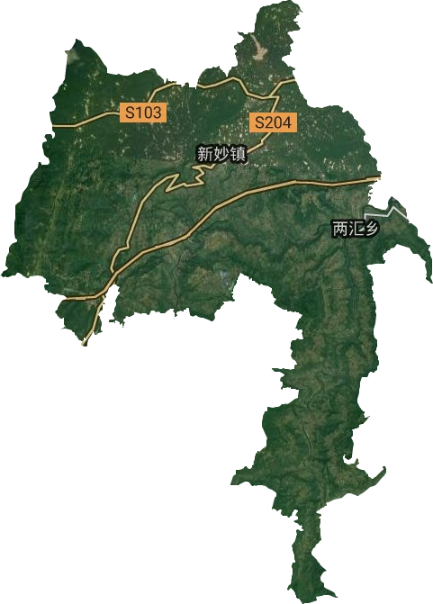 新妙鎮衛星圖
