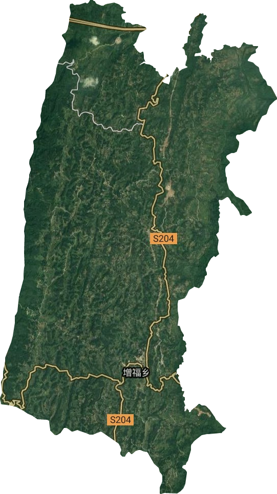 增福鄉衛星圖