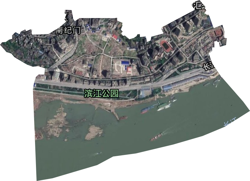 南紀(jì)門街道衛(wèi)星圖