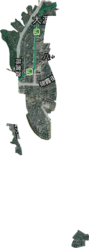 春暉路街道衛星圖