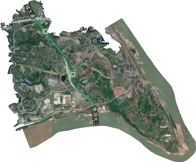 建勝鎮衛星圖