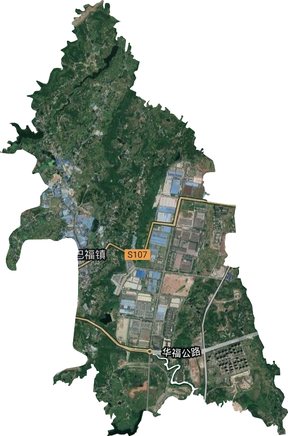 巴福鎮衛星圖