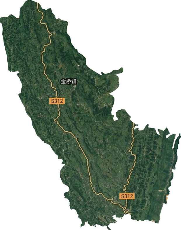 金橋鎮(zhèn)衛(wèi)星圖
