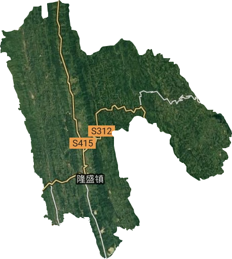 隆盛鎮(zhèn)衛(wèi)星圖