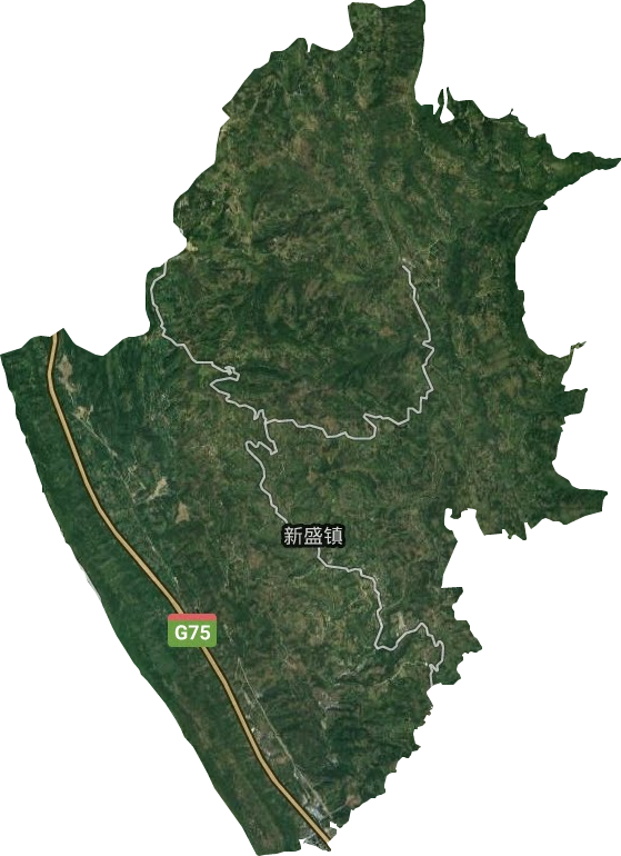 新盛鎮(zhèn)衛(wèi)星圖