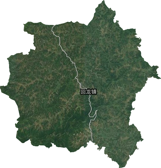 回龍鎮衛星圖