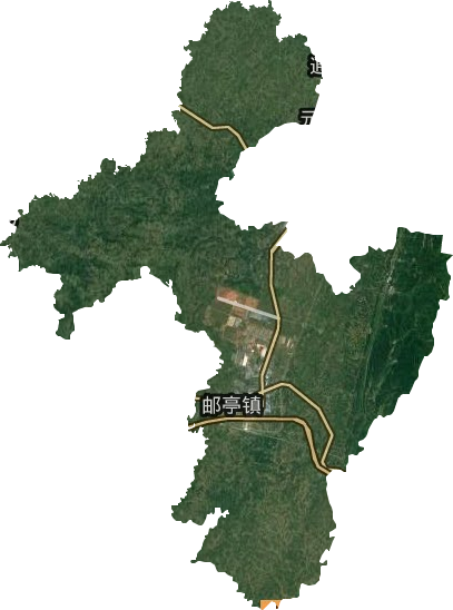 郵亭鎮衛星圖