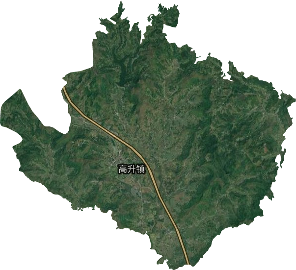 高升鎮(zhèn)衛(wèi)星圖