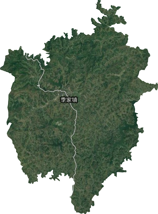 季家鎮(zhèn)衛(wèi)星圖