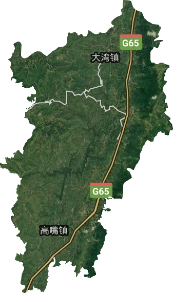大灣鎮衛星圖