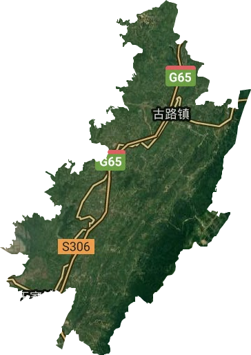 古路鎮衛星圖