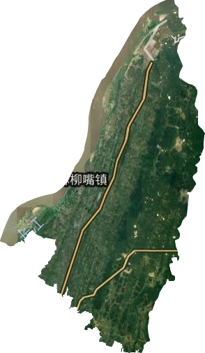 麻柳嘴鎮(zhèn)衛(wèi)星圖