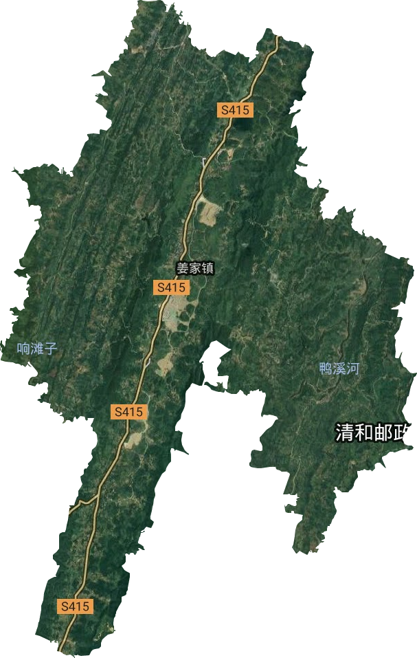 姜家鎮(zhèn)衛(wèi)星圖