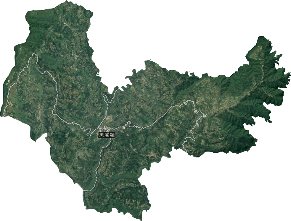 黑溪鎮衛星圖