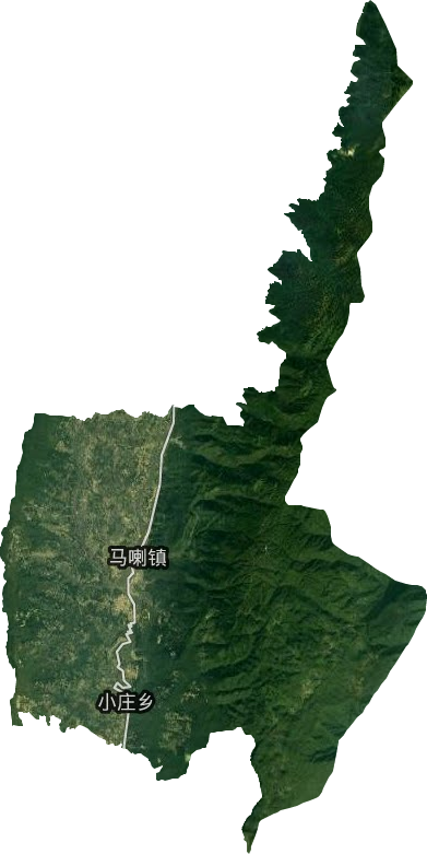馬喇鎮衛星圖