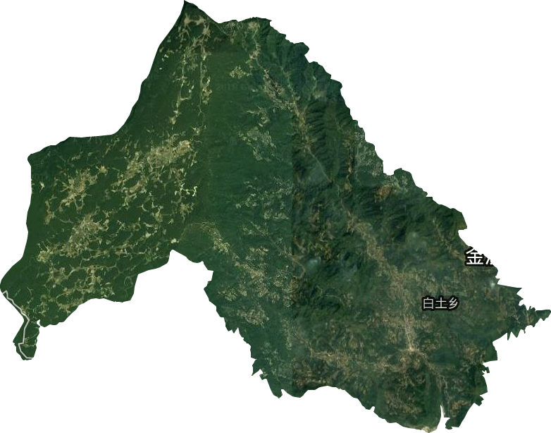 白土鄉(xiāng)衛(wèi)星圖