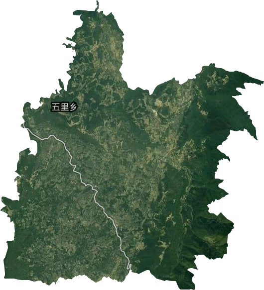 五里鄉衛星圖